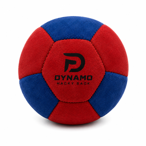 Wholesale Custom <b>Hacky</b> <b>Sack</b> 6 Panel Footbag | Personalized Suede Kick Bag | Custom Printed Logo Footbag for Sports, Outdoor - Product Image 4