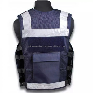 Custom Logo <b>Security</b> High Visibility Reflective Medical Vest Multiple Storage Pockets Safety Vest Customized Tactical Vest - Product Image 6