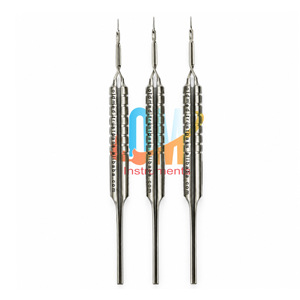 Pinzas Quirúrgicas Oftálmicas de Precisión Akahoshi Paddle Pre-chopper Forceps – Instrumento Quirúrgico Oftálmico de Precisión para Procedimientos de Extracción de Cataratas |   OMI - Product Image 4