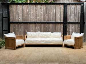 ชุดโซฟากลางแจ้งคุณภาพสูงจากแคนาดา ผลิตจากไม้สักอินโดนีเซีย จำหน่ายทั่วโลกในราคาที่เข้าถึงได้ - Product Image 4