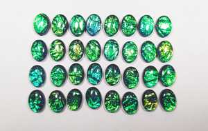 Vidrio Dicroico al por Mayor con Efecto Espectro Brillante para la Fabricación de Joyas, Gemas Creadas en Laboratorio de un Mayorista de Jaipur - Product Image 1