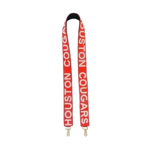 Houston Cougars personnalisé perlé sac à main sangle or blanc perle de rocaille sac sangles accessoires à la mode pour sacs - Product Image 1