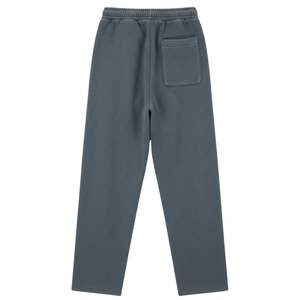 ชุดเสื้อโปโลแขนยาวสีเทาแบบหนาและกางเกงจ็อกเกอร์สำหรับผู้ชาย ผ้าฝ้าย สตรีทแวร์ กางเกงขายาวมีขอบยางยืดที่คอเสื้อ แฟชั่น - Product Image 4