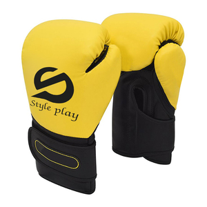 ถุงมือชกมวยคุณภาพสูง กันน้ำ ปรับขนาดได้ ระบายอากาศได้ดี ผลิตจากวัสดุ PU สำหรับฝึกซ้อมและการต่อสู้ - Product Image 2