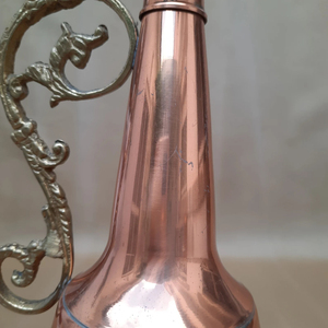 Carafe à servir en cuivre classique poli brillant, carafe à servir en cuivre antique design, carafe à servir artisanale pour la décoration intérieure - Product Image 6
