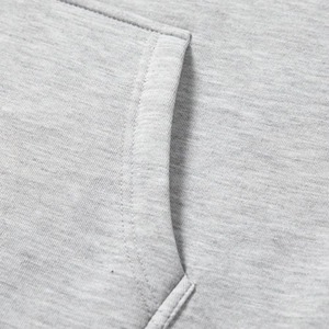 Custom <b>Men</b> Raglan Pullover Hoodie Grey <b>Black</b> Varsity Stripe Contrast Sleeve Baseball Fleece Oversized Hoodies Sweatshirt Raglan - Product Image 5