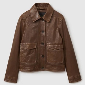 <b>Leather</b> <b>Jacket</b> Women Trendy Real Lambskin Vintage Style Women <b>Leather</b> <b>Jacket</b> Genuine Cow <b>Leather</b> <b>Jacket</b> For Women - Product Image 1