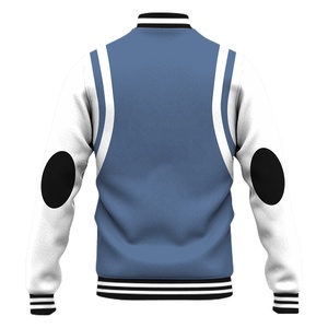 Écussons de broderie personnalisés OEM de haute qualité pour hommes/femmes Street Wear DIY Logo Letterman Vestes dans le style de baseball pour le printemps - Product Image 4