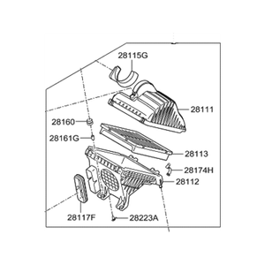 Grandeur/Azera Nouvelles pièces et accessoires pour voitures et camions 281103V350 - Product Image 1