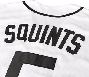 Custom 100 Percent Polyester Mesh Full Button <b>Down</b> Short Sleeve Embroidery Mens Baseball Jersey Sportswear Shirt - Product Image 4