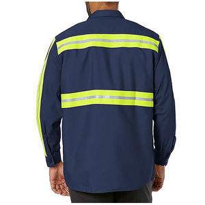 Camisa de Seguridad Profesional para Hombre, Calidad Premium, Transpirable, Totalmente Personalizable, Nueva Moda, ANSI Clase 3, Ligera, Directa - Product Image 6