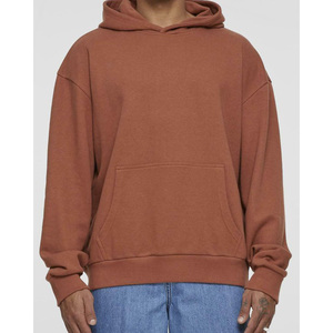 Sweat à capuche léger pour homme, coupe oversize, 100% coton doux à séchage rapide, personnalisable avec logo brodé, couleur hiver - Product Image 1