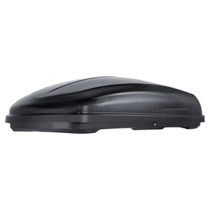 Box Portabagagli da Tetto 14 Piedi Cubici in ABS Rigido con Apertura Bilaterale e 2 Cinghie Rinforzate per Audi - Product Image 1