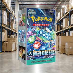 [SV7] Stellar Crown Korean Trading Card Booster Box per l'inventario di negozi di articoli per hobby - Product Image 2