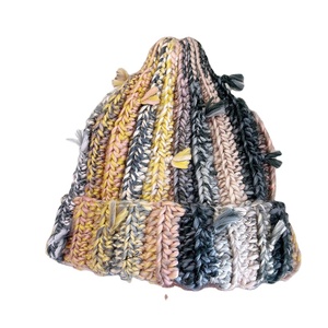 Designer Beanie Outdoor Unisex 100% Acrylic Trendy Streetwear <b>Winter</b> <b>Hat</b> Custom Sublimation Beanie with logo - Product Image 3