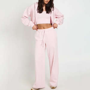 Conjunto deportivo ligero para mujer, conjunto deportivo para correr, conjunto deportivo atlético para mujer, MOQ bajo, directo de fábrica - Product Image 4