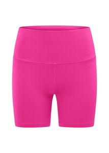 Shorts de cycliste taille haute pour femme, respirants, séchage rapide, effet sans couture, en Spandex/Polyester, taille élastique, pour entraînement, yoga, gym - Product Image 6