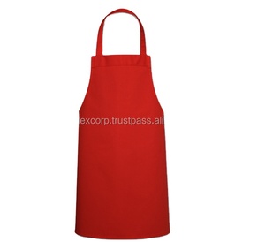 Type de taille de tablier de cuisine jetable 100% coton avec la plaine exportée de l'Inde pour les acheteurs commerciaux de nourriture - Product Image 6