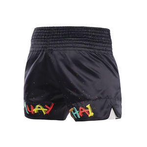 Shorts de Muay Thai en satin personnalisés pour femmes, légers, pour l'entraînement de boxe, vêtements de combat pour MMA et kickboxing - Product Image 2