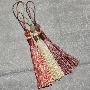 [Goyu] Adorno Tradicional Coreano de Borla de Cuentas Acrílicas Norigae, Colgante Decorativo, Bolsa de la Suerte para Envolver Regalos, Manualidades DIY Hanbok - Product Image 3