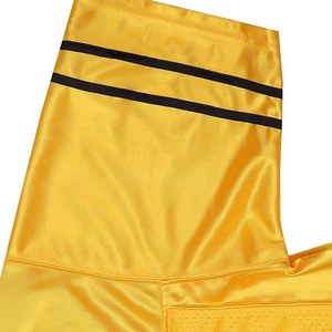 Camiseta Deportiva de Fútbol Amarilla con Cuello en V, de Malla, Manga Corta, Ligera, de Poliéster, para Deportes - Product Image 2