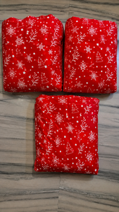 Wholesale Christmas Santa Face Ho Ho Ho Printed Cotton Fabric Soft Breathable Quilting Textile for Dresses Bedding Table Linen - Product Image 5