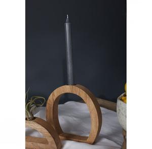 Natural Rustic Wooden Candle <b>Stand</b> Oval Shape Design Handmade Wooden <b>Tea</b> Light Dinnerware tableware Candle Holder At best Price - Product Image 1