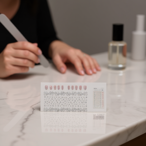 Adesivi con strass scintillanti ILAN per unghie 32667 - Product Image 3