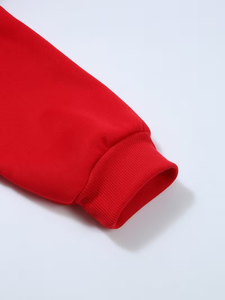 Custom Women's Casual Winter Hoodie Your Design Elegant Hooded Sweatshirt Versatile Drawstring Kangaroo Pocket <b>Zip</b>-Front 100% - Product Image 5