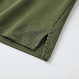 Chemise à col à manches courtes en maille pour homme, style sport et lifestyle, pour le golf, le tennis, vêtements décontractés de performance, séchage rapide, respirante - Product Image 3
