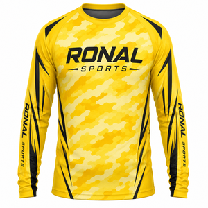 เสื้อเจอร์ซีย์ MX ที่ใส่สบายและระบายอากาศได้ดี สำหรับมอเตอร์ครอส BMX ออฟโรด ภูเขา MTB BMX เอนดูโร่ ชุดกีฬาสำหรับแข่งขัน พร้อมบริการพิมพ์ลาย - Product Image 1