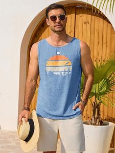 เสื้อกล้ามคอกลมสีน้ำเงินสำหรับผู้ชาย Six Trend Sports ผ้าถักเนื้อนุ่ม ระบายอากาศได้ดี ใส่สบาย ไม่ระคายเคืองผิว ผลิตจากผ้าฝ้าย 100% เป็นมิตรต่อสิ่งแวดล้อม - Product Image 3