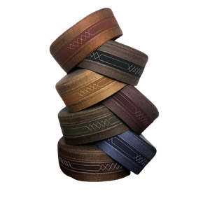 Custom Logo Mubaraka Kufi Muslim <b>Cap</b> Prayer Hat Polyester Cotton Wholesale <b>Men</b>’s Islamic Headwear New Design - Product Image 1