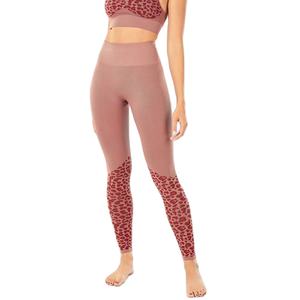 Gran oferta, pantalones de Fitness transpirables de secado rápido para mujer, mallas ajustadas de cintura alta, cintura elástica, estampado de Spandex para levantamiento de cadera - Product Image 6