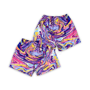 Shorts décontractés pour hommes, taille mi-haute, sublimation, haute qualité, service OEM, 100% coton, séchage rapide, designs personnalisés, nouvelle arrivée - Product Image 3