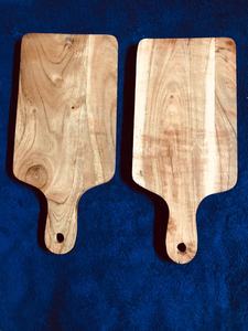 Juego de vajilla rectangular de madera para el hogar, utensilios para picar de madera, único, hecho a mano, tabla de queso - Product Image 6