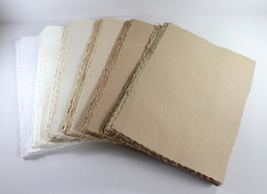 Papel Reciclado de Algodón Hecho a Mano, Sin Ácido, Sin Madera, para Tarjetas A3 de 300 g/m² / Hojas de Dibujo - Product Image 5