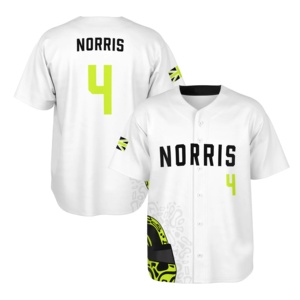 2025 personalizado impreso béisbol Softball Jersey botón completo uniforme ropa deportiva para hombres mujeres adultos jóvenes niños diseño transpirable - Product Image 4