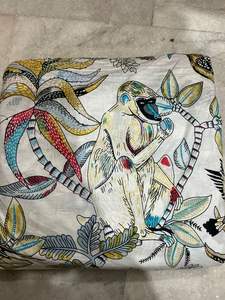 Tissu en coton biologique 100% cambric, écologique, léger, imprimé à la main en Inde, pour vêtements, quilting, décoration intérieure, rideaux, sacs - Product Image 5