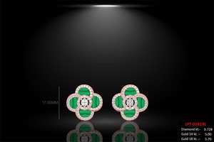 Pendentif en or rose 14 carats avec diamant naturel de 1,52 carat, couleur EF, taille brillant, certifié IGI, bijoux fins élégants et luxueux pour femmes - Product Image 4