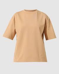 T-shirt femme en coton et élasthanne 190g, coupe oversize, respirant, manches courtes, détails rivets, tendance, marque branchée, vêtement décontracté pour l'été - Product Image 3