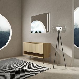 Mobile bagno freestanding da 48 pollici con 3 ante soft-close (lavello escluso) - Imballaggio KD - Eleganti mobili bagno - Product Image 2