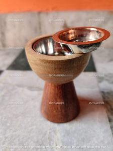 Fabriqué à la main en résine époxy et bois d'acacia Bukhoor brûleur artistique coulé à la main Oud Stand parfum de maison Ramadan décor Eid cadeau - Product Image 3