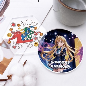 Dessous de verre en acrylique personnalisé, Marktex - Product Image 3