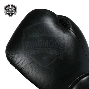 Guantes de Boxeo de Cuero Vacuno de Primera Calidad, Ligeros, Cómodos y Personalizados, con Logotipo Personalizado y Correa de Muñeca Ajustable - Product Image 3