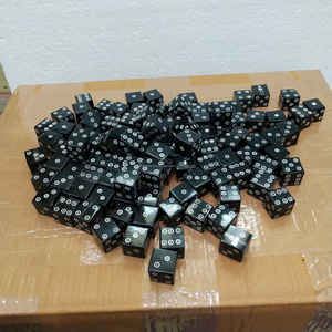 ลูกเต๋าทำจากเขาควายดำพรีเมียม งานแฮนด์เมดสุดหรู สำหรับเกมกระดาน ราคาประหยัด - Product Image 2