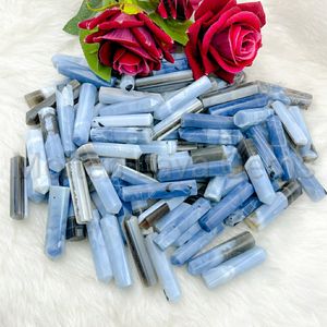 Punta de Cristal de Ópalo Azul Natural Chakralume Owyhee, Tallado Plano Pulido, Varita Curativa, Puntero, Piedra Energética para Meditación Reiki - Product Image 2