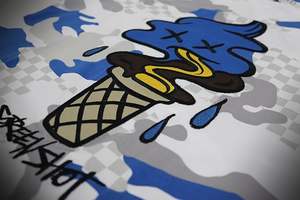 Camiseta Urbana de Alta Densidad, 100% Algodón, Tejido Worsted, Estampada, Premium, Corte Holgado, Personalizable - Product Image 4