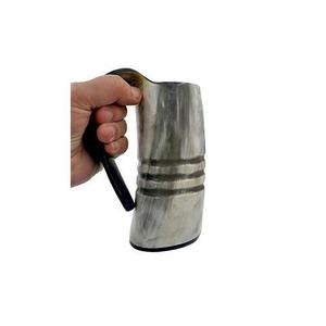 Cuerno de Búfalo Estilo Vikingo Vintage Hecho a Mano con Acabado Natural para Cerveza, Venta al Por Mayor - Product Image 1