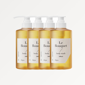 ครีมอาบน้ำหอม กลิ่น Months and Days Perfume Care Body Wash Le Bouquet ขนาด 500 มล. แพ็ค 4 ชิ้น ครีมอาบน้ำคุณภาพสูง - Product Image 3